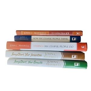 John C. Maxwell Leadership & Personal Development  Book Bundle(5 Books)